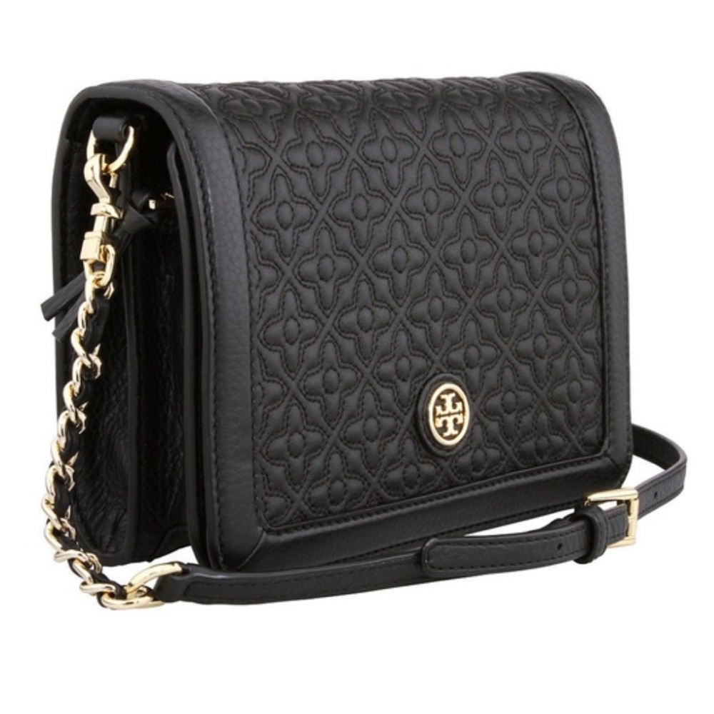 TORY BURCH Bryant Quilted Black Crossbody bag